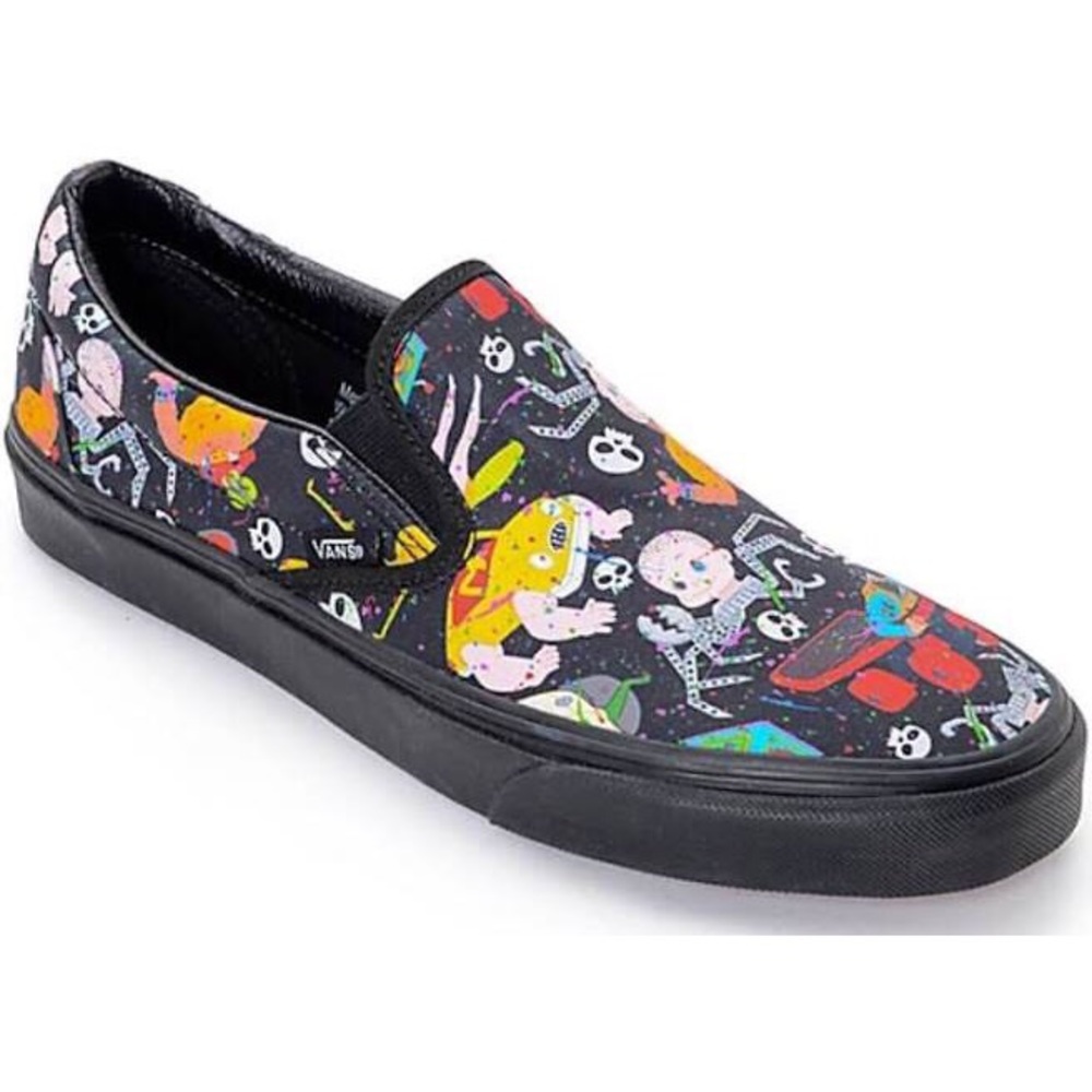 Black Slip on Vans